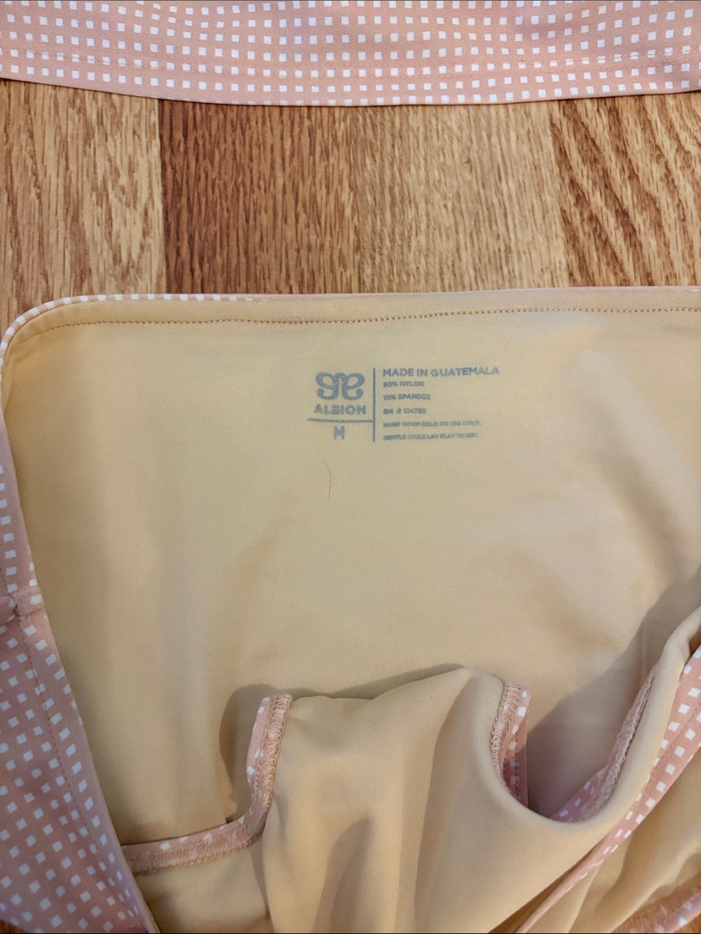 Albion Fit | Pink Checkers Olivia Crop and Bottoms | M - Picture 3 of 7